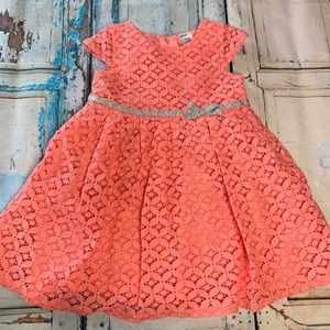 Carter’s Coral Lace Dress